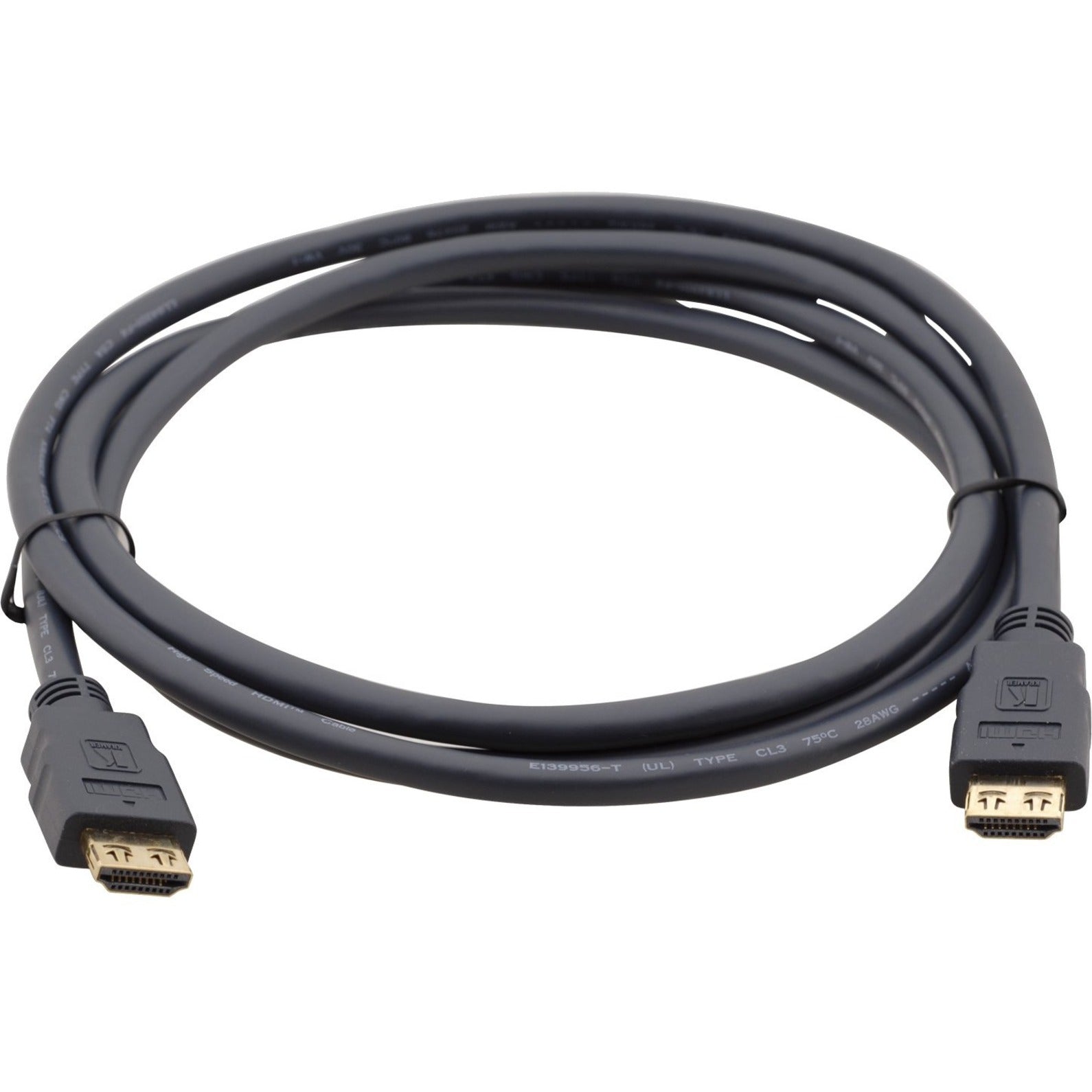 Kramer 97-0101050 Standard HDMI (M) to HDMI (M) Cable, 50 ft, Gold Plated, Shielded