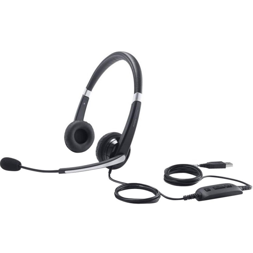 Dell 3WTMD Pro Stereo Headset UC300 - Lync Optimized, Comfortable, Plug and Play, Lightweight