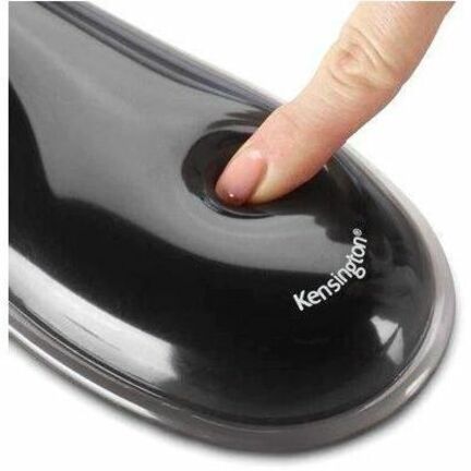 Kensington K62401AM Duo Gel Mouse Pad Wrist Rest, Ergonomic Support for Comfortable Mouse Usage