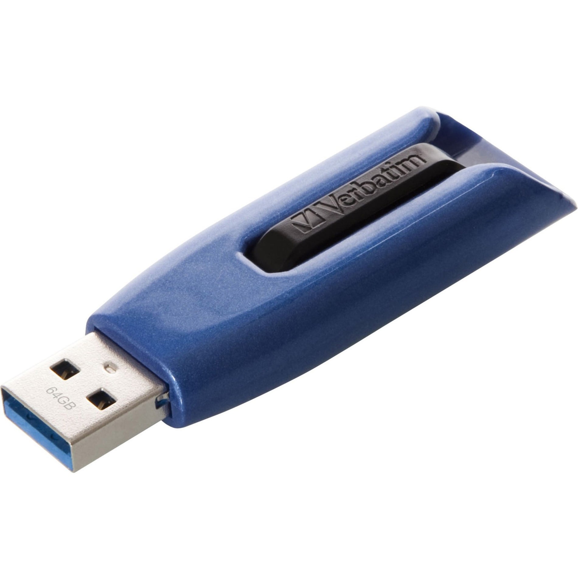 Verbatim 49809 Store 'n' Go V3 MAX USB 3.0 Flash Drive, 256GB, Blue