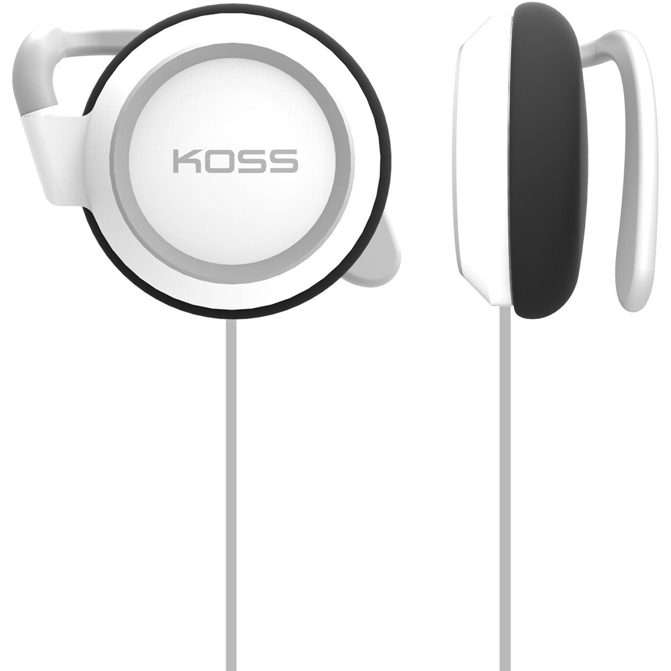 Koss KSC21W KSC21 Earphone, Binaural Overtheear, Lifetime Warranty