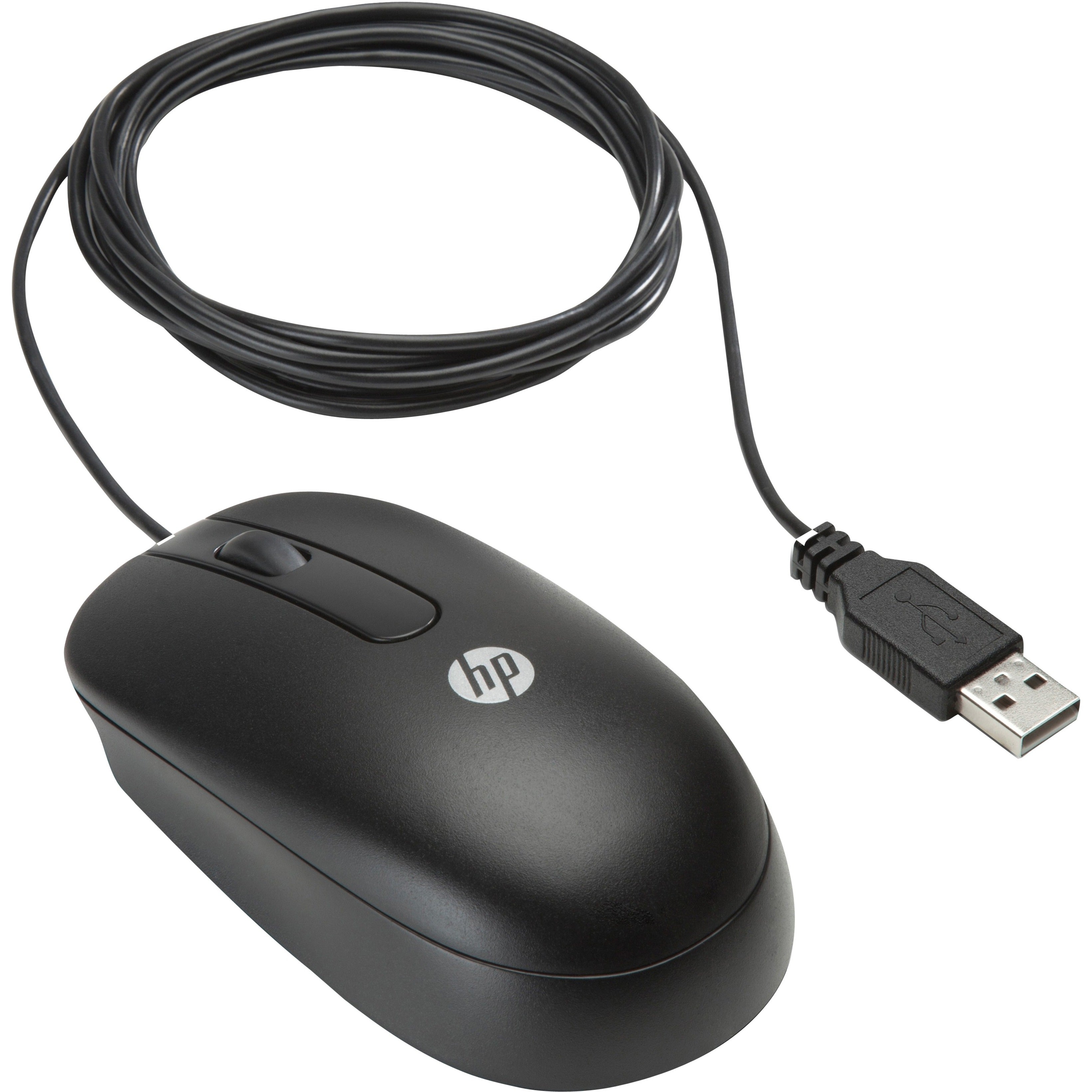 HP H4B81AA 3-Button USB Laser Mouse, Ergonomic Fit, Scroll Wheel, Symmetrical Design