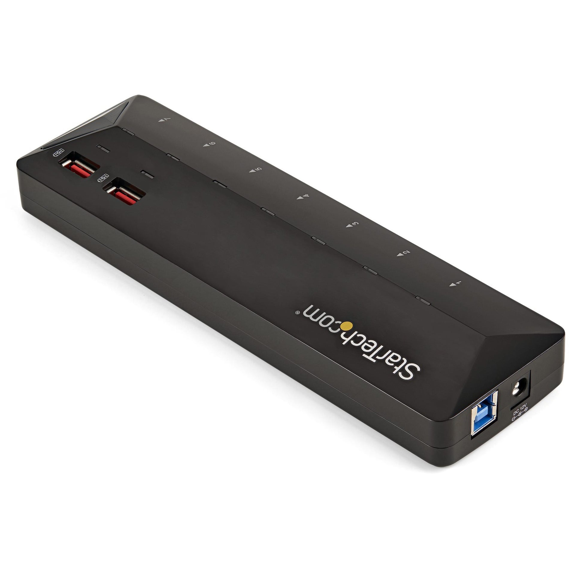 StarTech.com ST93007U2C 7-Port USB 3.0 Hub plus Dedicated Charging Ports, Fast-Charging Station for Desktop - Expand USB Connectivity and Charge Devices