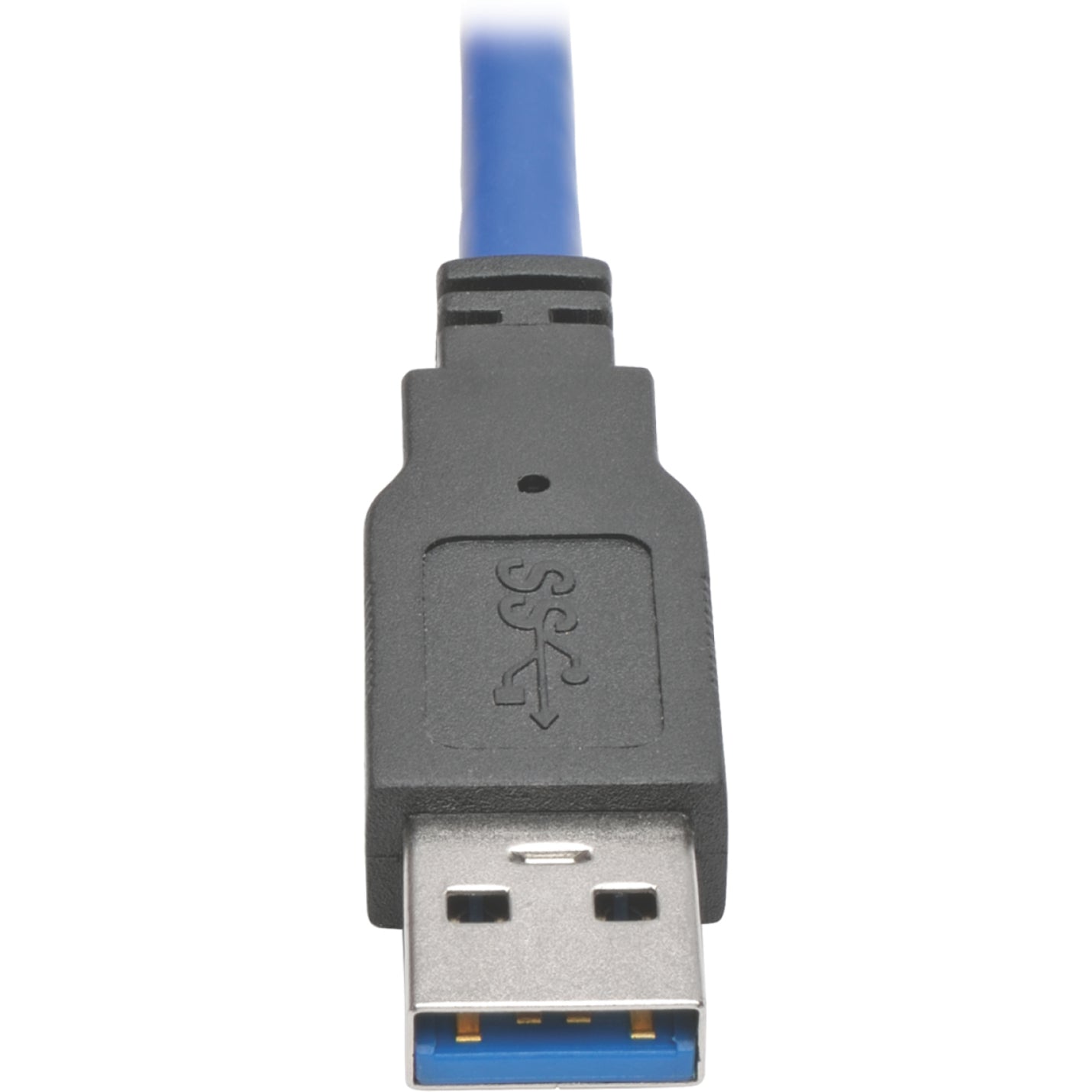 Tripp Lite U324-001-APM USB 3.0 SuperSpeed Panel-Mount Typ-A-Verlängerungskabel (M/F) 1 ft vergoldete Anschlüsse robust und zuverlässig