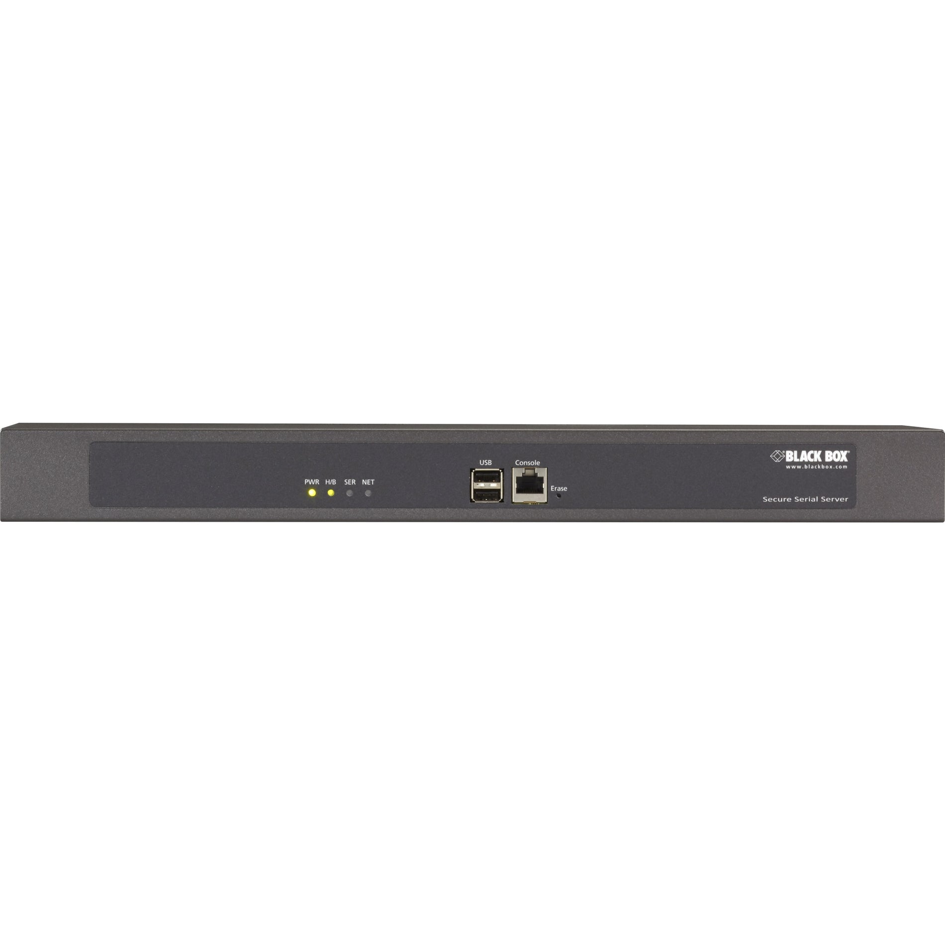 Black Box LES1532A LES1500 Device Server, 32-Port Secure Serial Server with Cisco Pinout, Rackmount brackets and hardware, 4 Year Limited Warranty