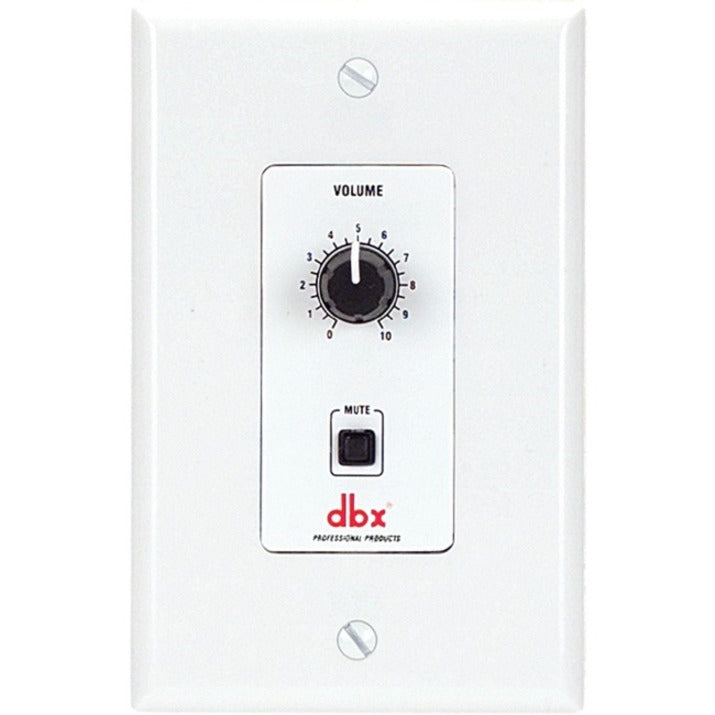 dbx DBXZC2V ZC2 Wall-Mounted Zone Controller, Rotary Volume Control with Mute Function