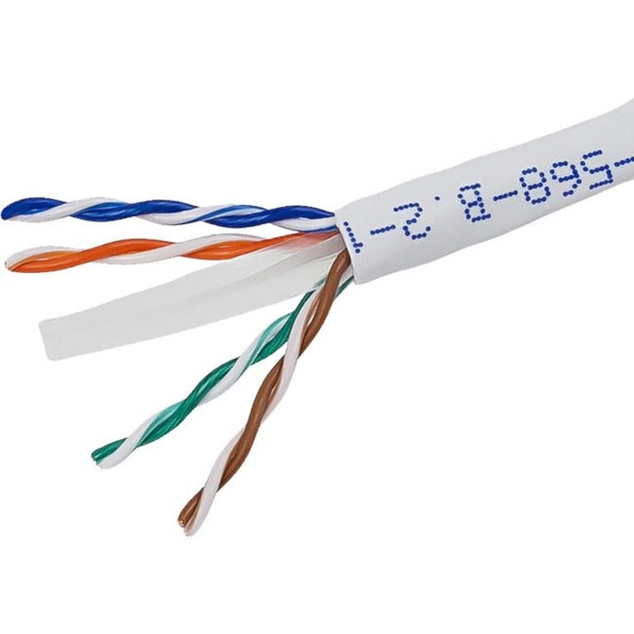 Monoprice 8108 Cat.6 UTP Network Cable, 1000 ft, White