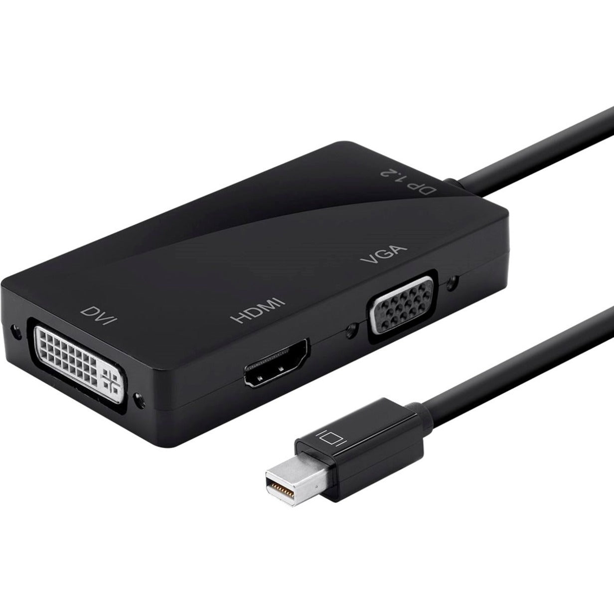 Monoprice 12799 Mini DisplayPort/VGA/DVI/HDMI Audio/Video Kabel 6" 3840 x 2160 Unterstützte Auflösung