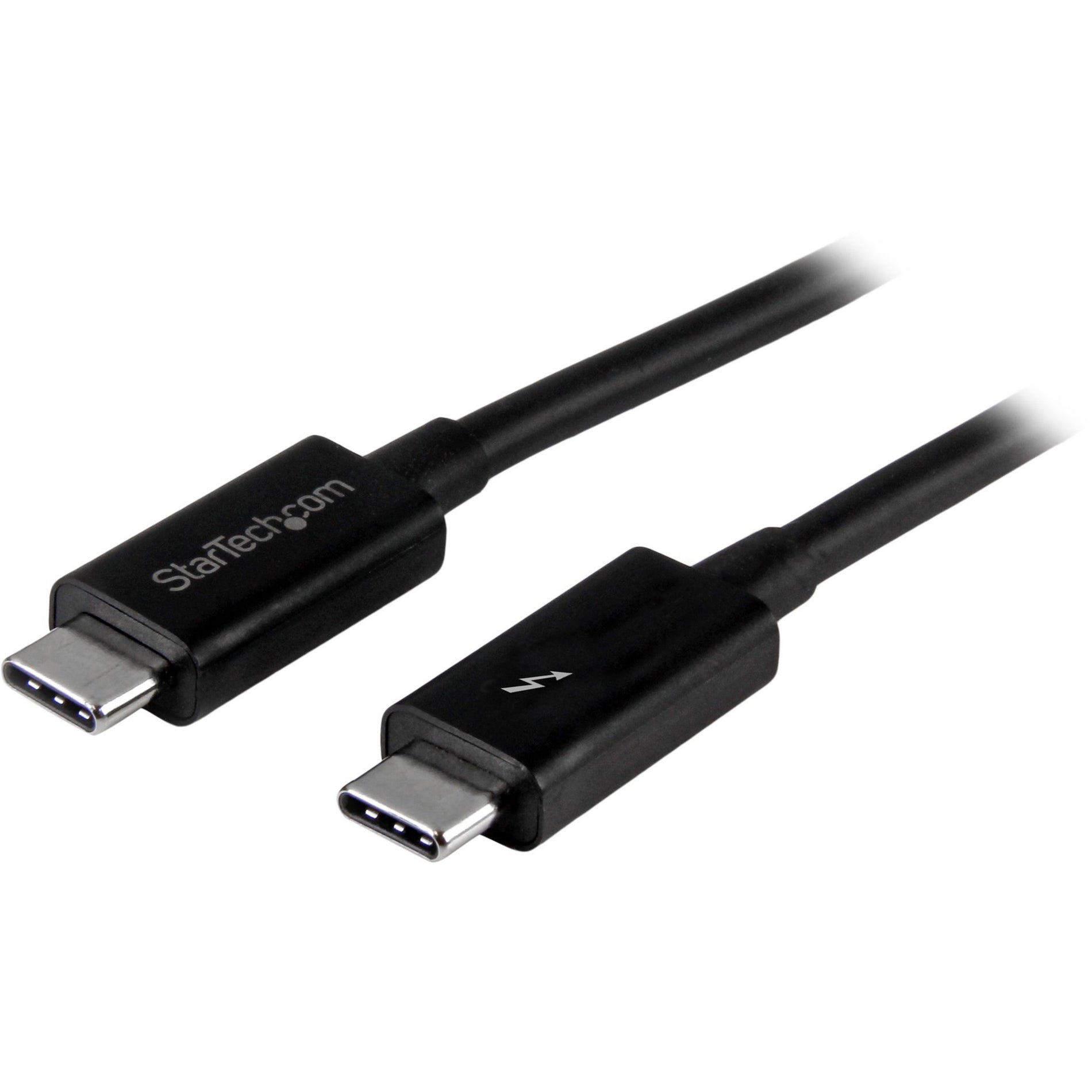 StarTech.com TBLT3MM1M 1m Thunderbolt 3 (20Gbps) USB-C Cable, Thunderbolt, USB, and DisplayPort Compatible