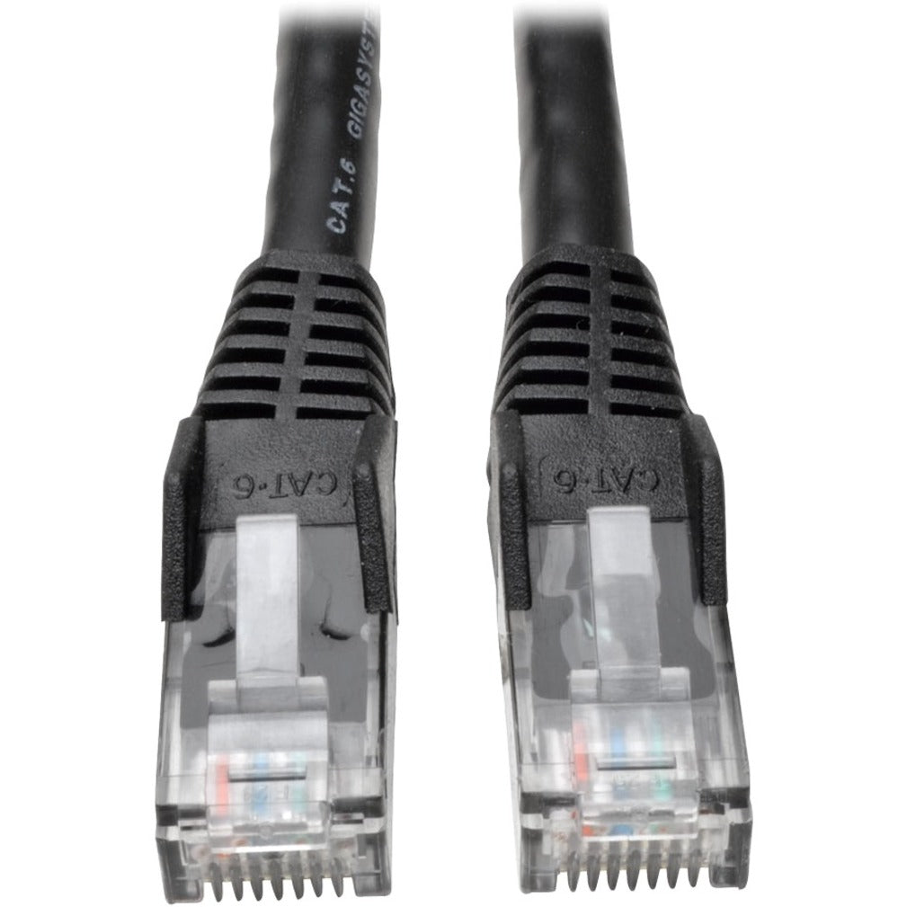 Tripp Lite N201-005-BK50BP Cat.6 UTP Patch Network Cable, 5 ft, 1 Gbit/s, Snagless