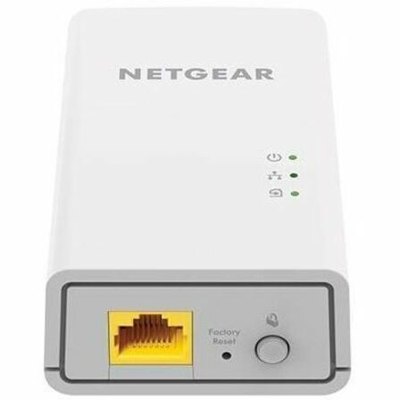 Netgear PL1000-100PAS Powerline Network Adapter, Gigabit Ethernet, 1000 Mbit/s