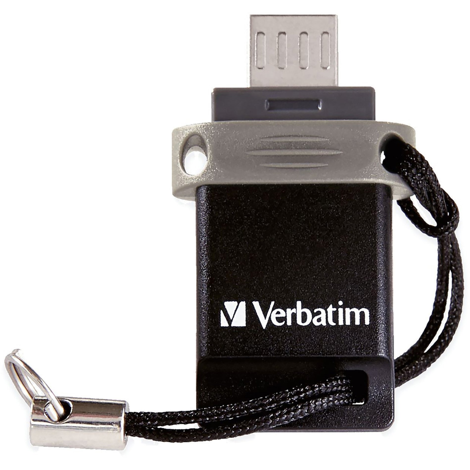 Verbatim 99139 Store 'n' Go Dual USB Flash Drive, 32GB, BK/GY
