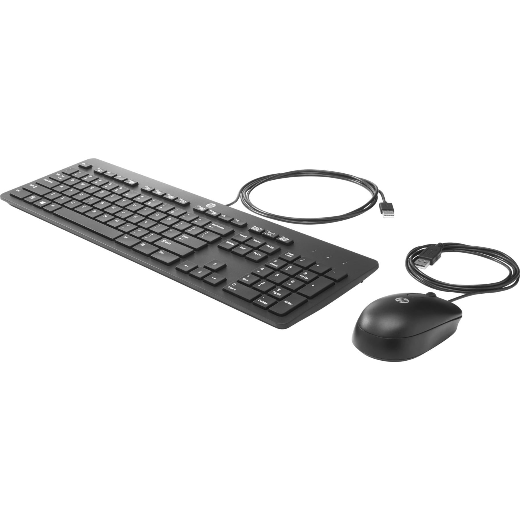 HP Keyboard & Mouse, USB Cable Connectivity, English (US) Localization