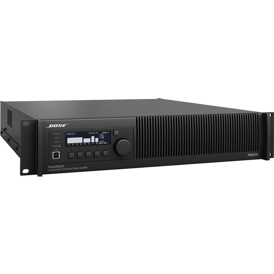 Bose 343546-1110 PowerMatch PM8500N Amplifier, 8 Audio Channels, 4000W RMS Output Power