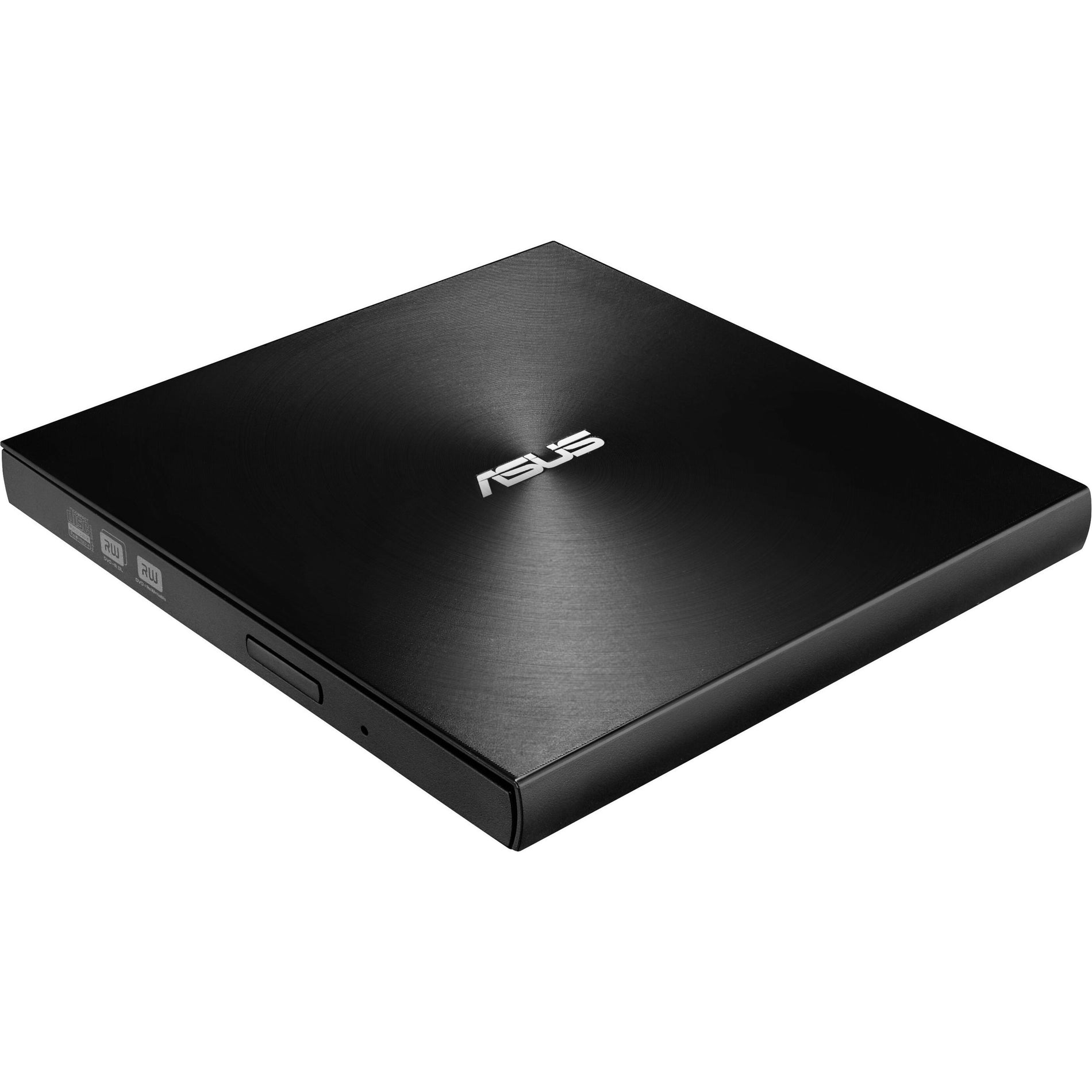 Asus SDRW-08U7M-U/BLK/G/AS External Ultra-slim DVD Writer with M-Disc Support, USB 2.0, Black
