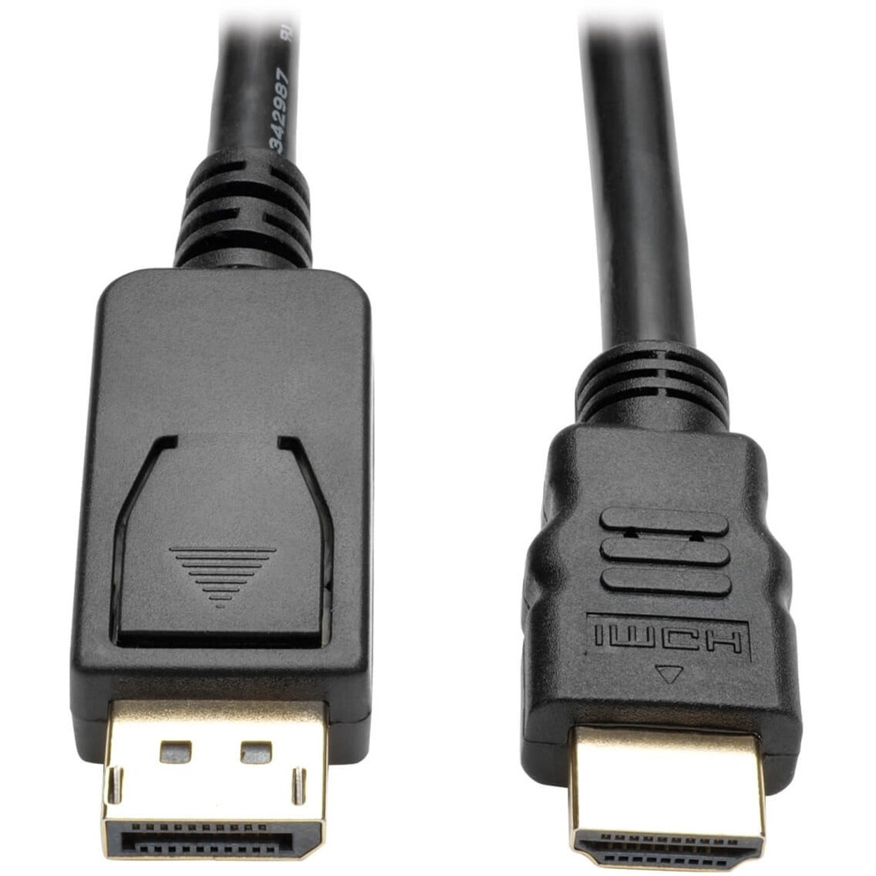 Tripp Lite P582-003-V2 DisplayPort 1.2 to HDMI Adapter Cable, 3 ft. UHD-Compatible