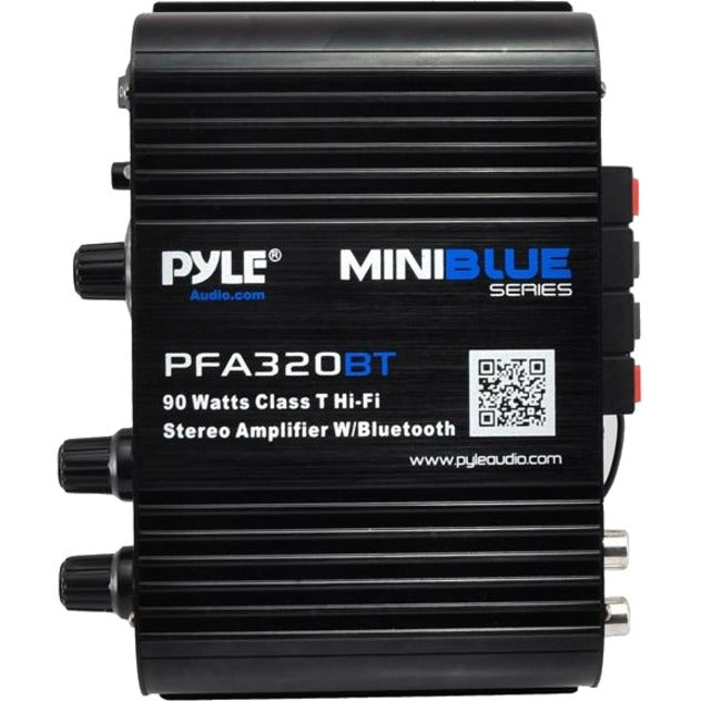 PyleHome PFA330BT Mini Blue Amplifier - 90W RMS, 2 Channel, Bluetooth