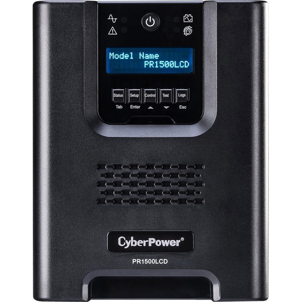 CyberPower PR1500LCDN Smart App Sinewave UPS Systems, 1500VA Mini-Tower UPS, Backup Power for Network Devices, Servers, and More