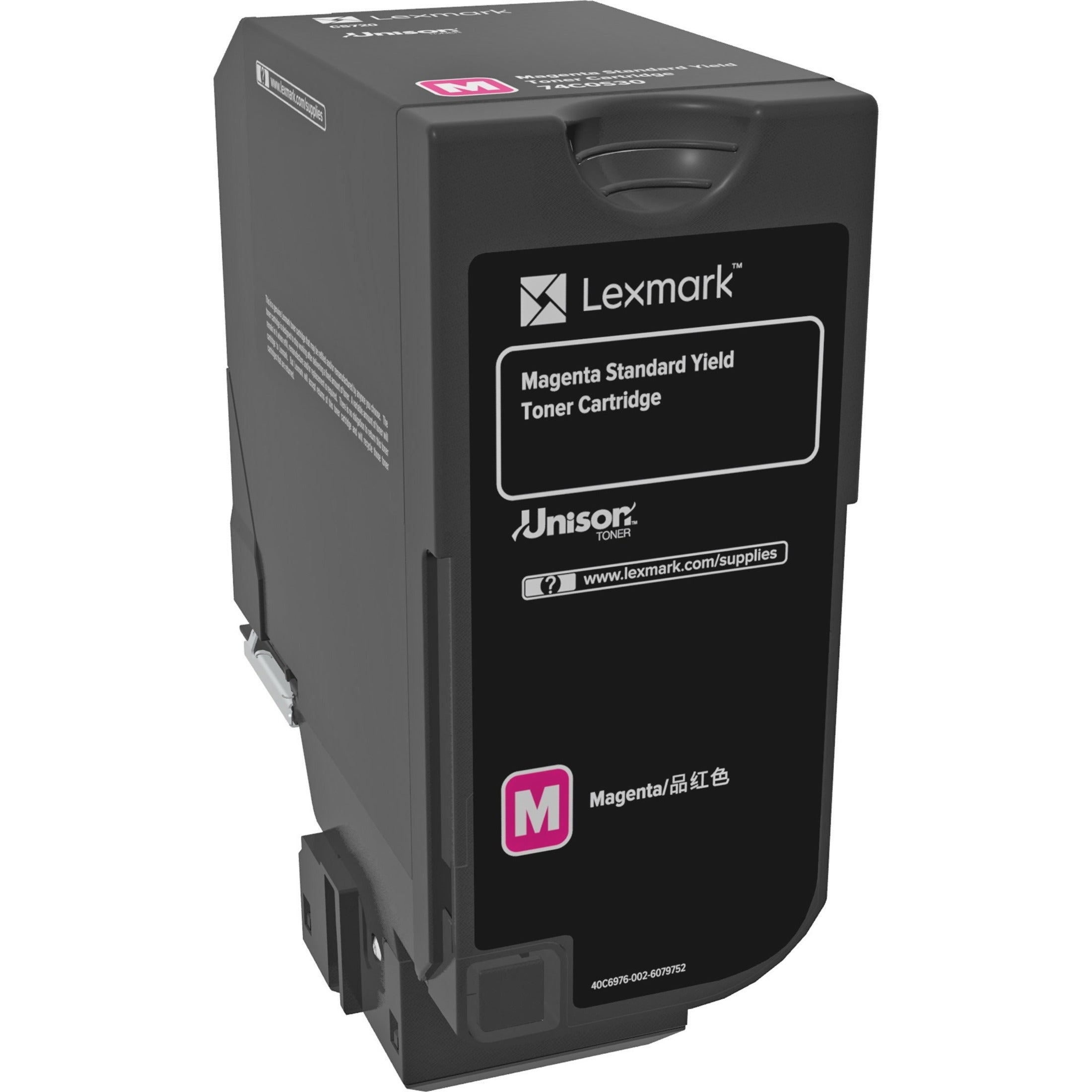 Lexmark 74C0S30 7K Magenta Toner Cartridge, for CS720, 7000 Pages Yield