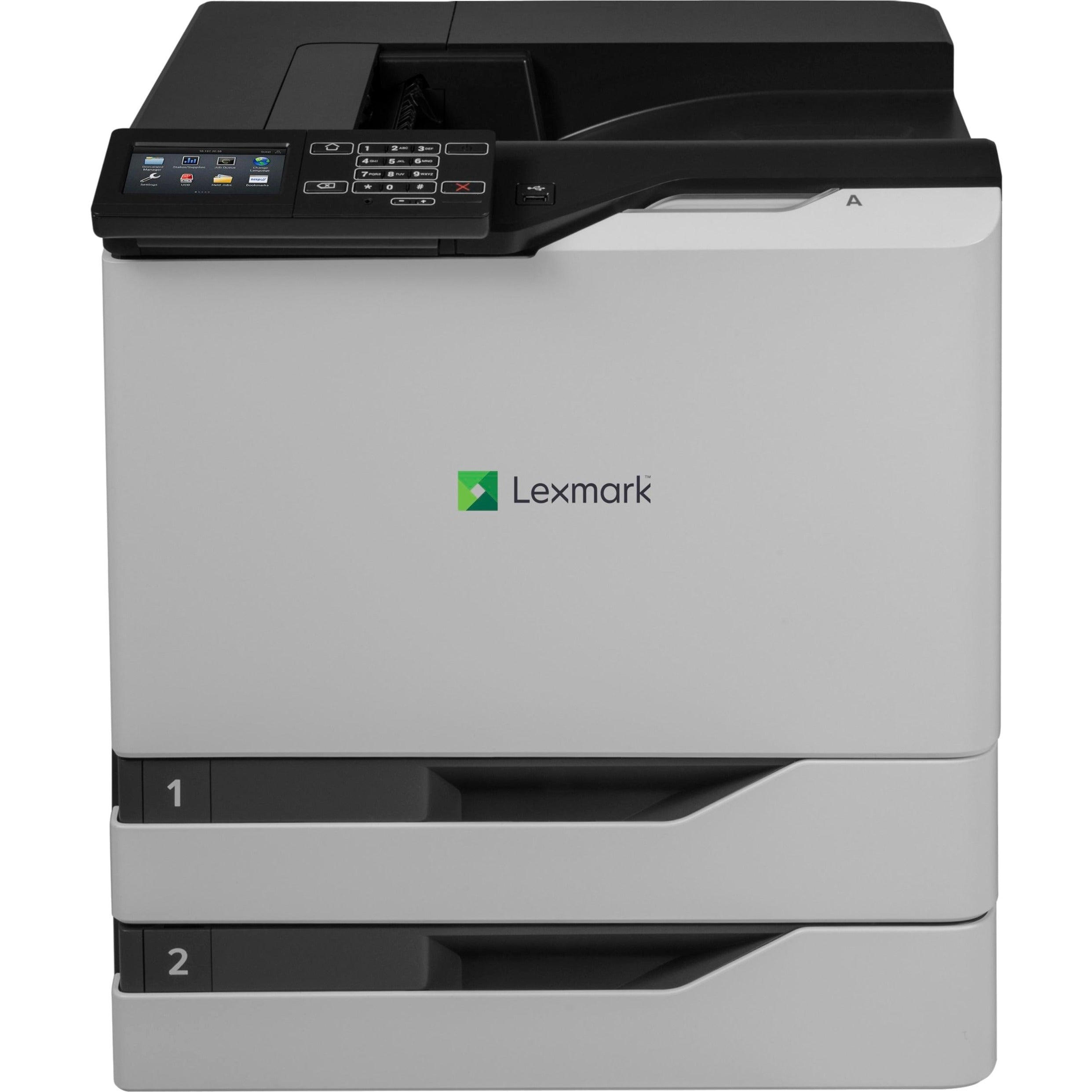 Lexmark 21K0150 CS820dte Colour Laser Printer, Automatic Duplex Printing, 60 ppm, 1200 x 1200 dpi