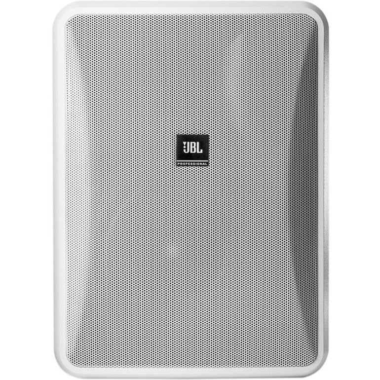 JBL Professional CONTROL 28-1-WH Control 28-1 High Output Indoor/Outdoor Background/Foreground Speaker, 8 Two-Way Vented Loudspeaker, White, 240W RMS Output Power