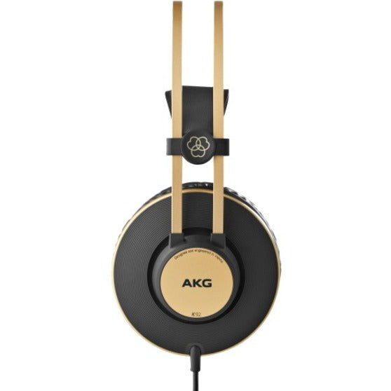 AKG 3169H00030 K92 Closed-Back Headphones, Durable Lightweight Over-the-head Stereo Headphone