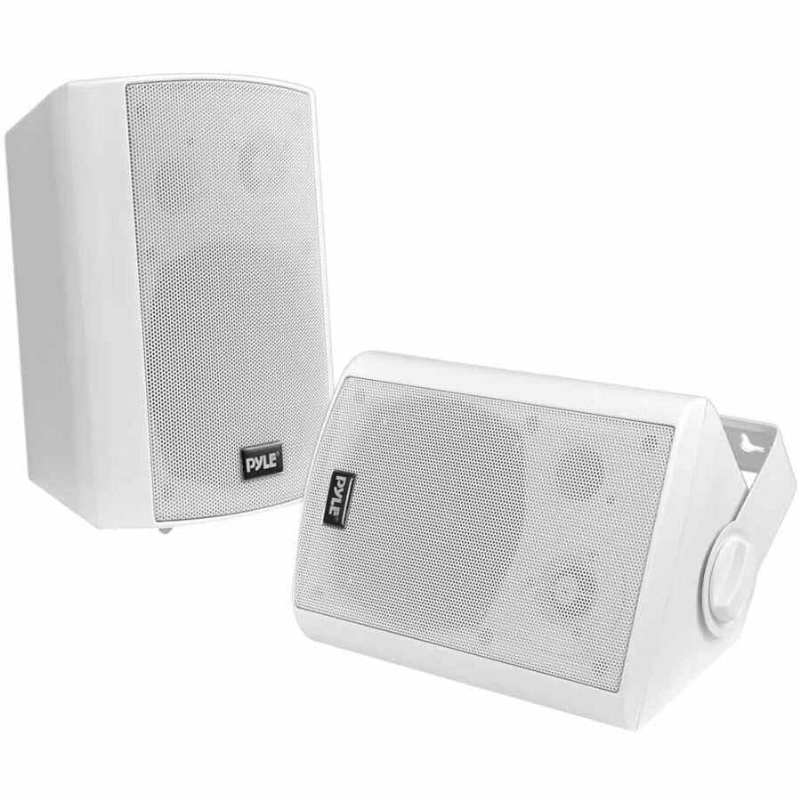 Pyle PDWR61BTWT Speaker System - Bluetooth, 60W RMS, Surround Sound, White