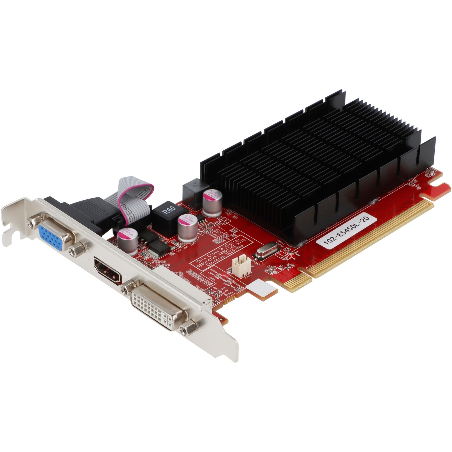 VisionTek 900860 AMD Radeon 5450 Graphic Card, 1GB DDR3, DVI-I, HDMI, VGA