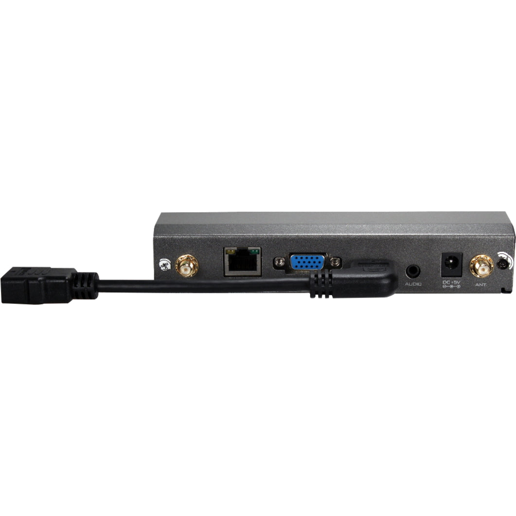 QVS HDXLF-0.5F 0.5ft Left-Angle HDMI Flex Adaptor, UltraHD 4K, Corrosion Resistant