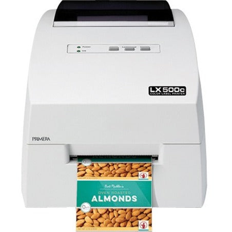 Primera 74275 LX500 Color Label Printer, Compact Inkjet Printer with Cutter