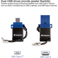 Verbatim Store 'n' Go Dual 3.2 Gen 1 Flash Drive (99155) Alternate-Image6 image