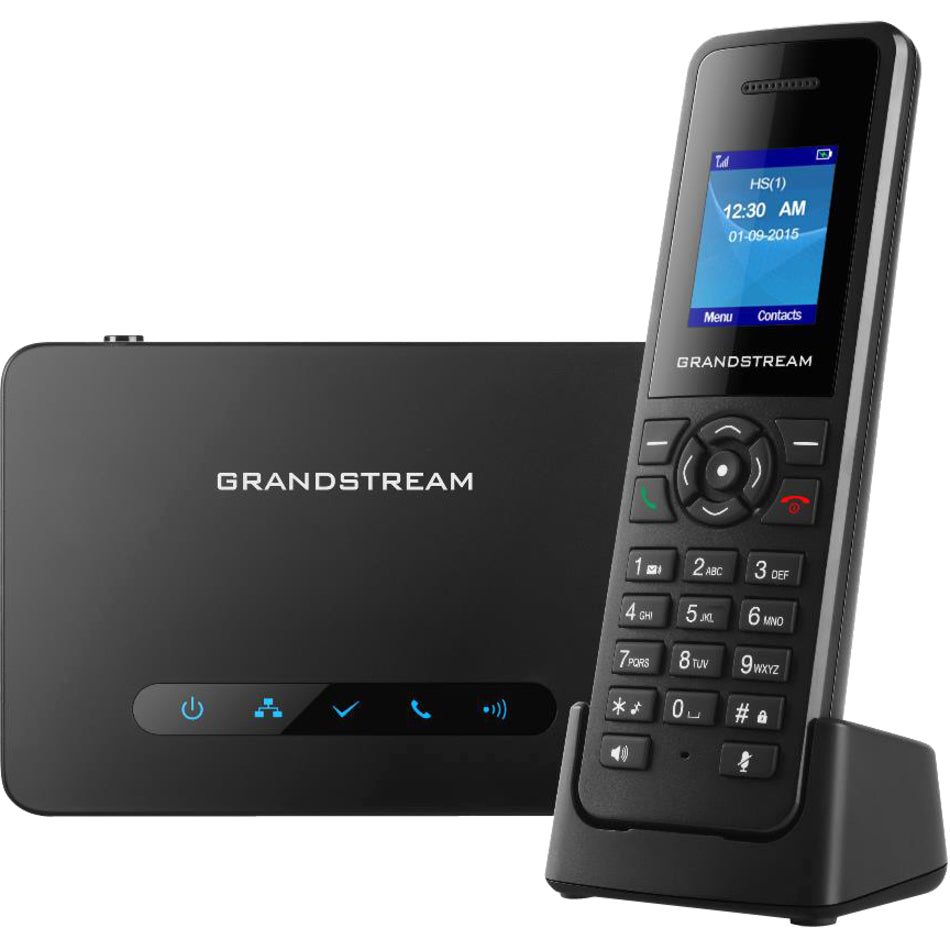 Grandstream DP720 DECT Cordless HD Handset for Mobility, USB Headset Port, 1.8" TFT LCD Screen, 20 Hour Talk Time, 250 Hour Standby Time