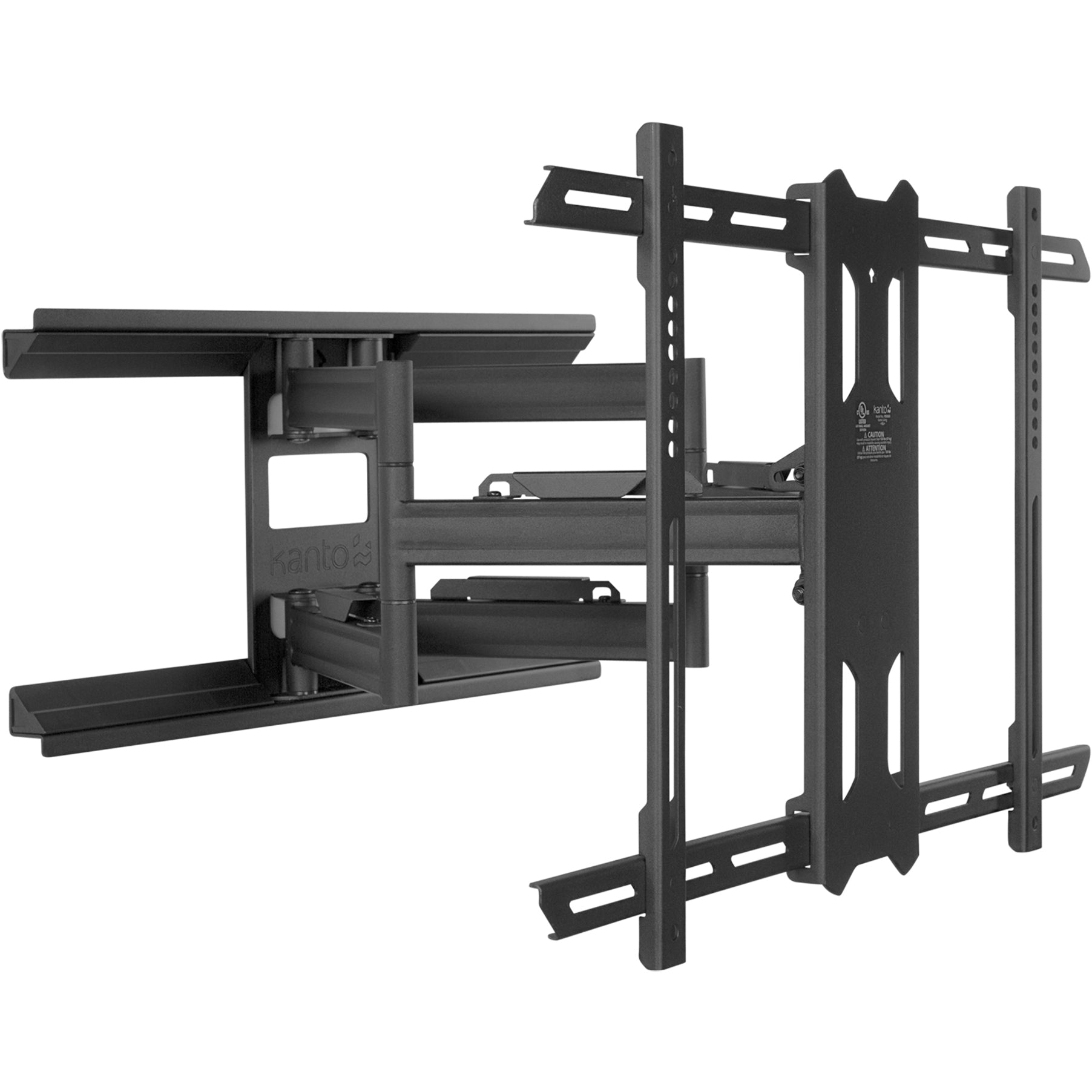 Kanto PDX650 Wall Mount for TV - Black