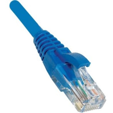 Weltron 90-C6CB-BL-001 Cat.6 Patch Network Cable, Snagless, 1 ft, Blue