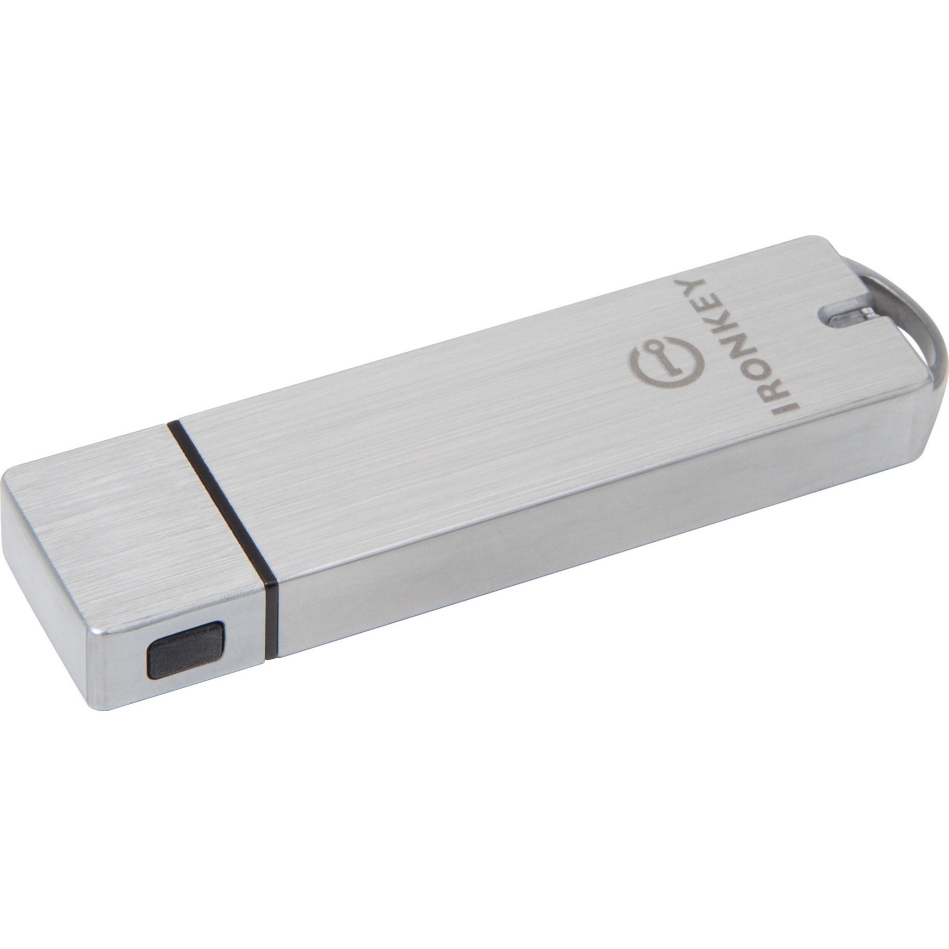 IronKey IKS1000B/128GB Basic S1000 Encrypted Flash Drive, 128GB USB 3.0, 256-bit AES