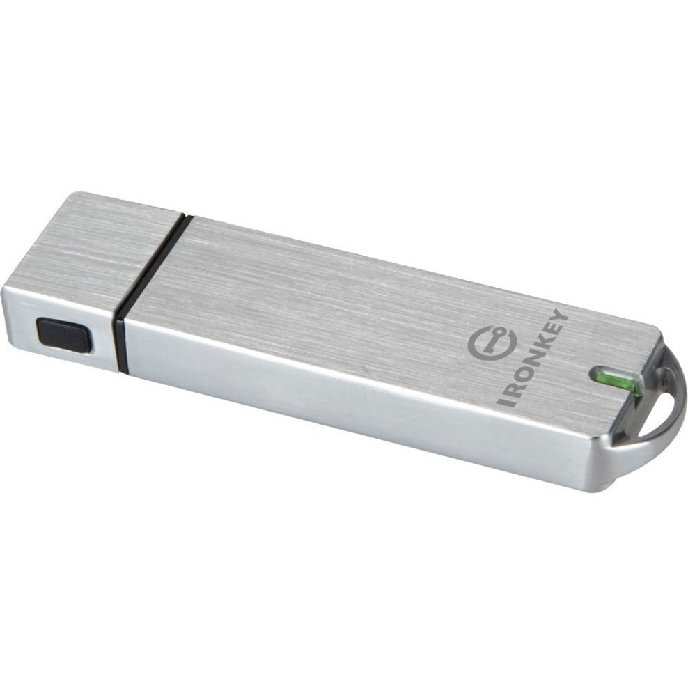 IronKey IKS1000B/128GB Basic S1000 Encrypted Flash Drive, 128GB USB 3.0, 256-bit AES