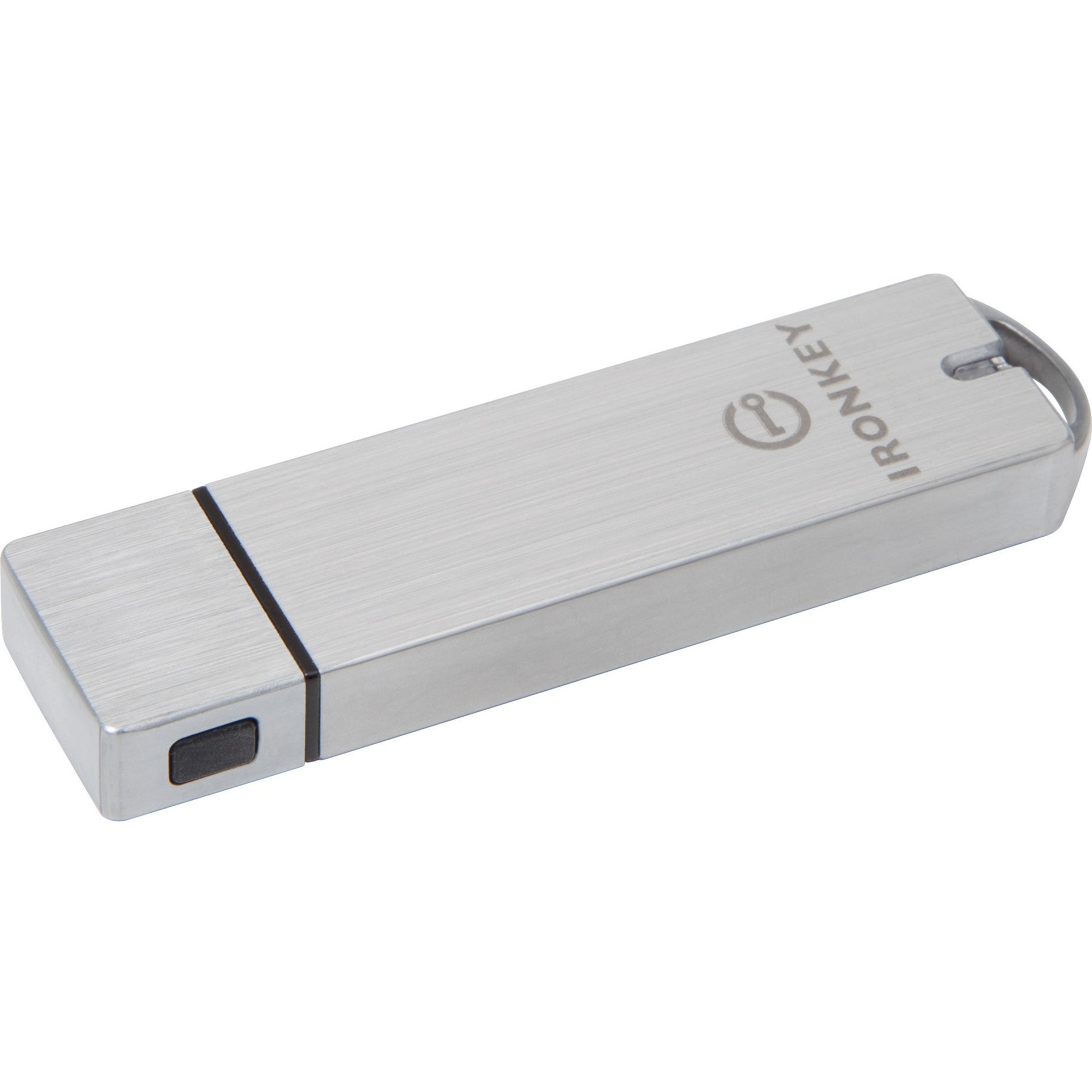IronKey IKS1000B/64GB Basic S1000 Encrypted Flash Drive, 64GB USB 3.0, 256-bit AES Encryption