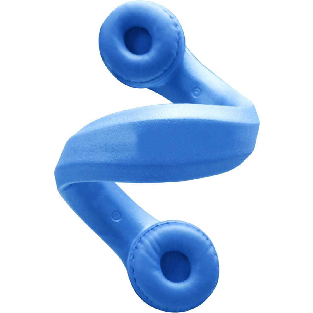 Hamilton Buhl KIDS-BLU Flex-Phones Foam Headphones 3.5mm Plug Blue, Flexible, BPA Free