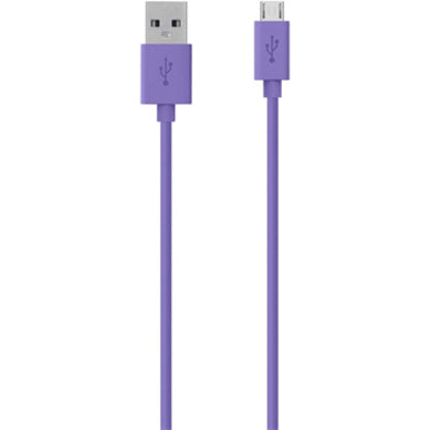 Belkin F2CU012BT04-PUR MIXIT&uarr; Micro-USB to USB ChargeSync Cable, 4 ft, Purple