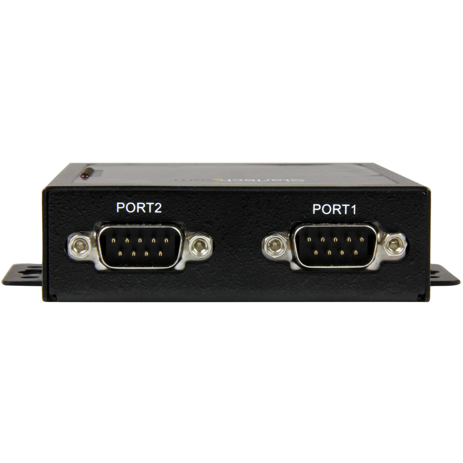 StarTech.com NETRS2322P 2-Port Serial-to-IP Ethernet Device Server - RS232 - Metal and Mountable, Easy Remote Serial Device Connectivity