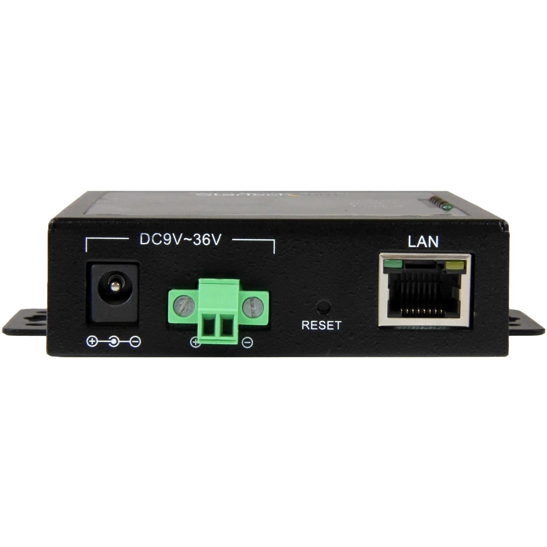 StarTech.com NETRS2322P 2-Port Serial-to-IP Ethernet Device Server - RS232 - Metal and Mountable, Easy Remote Serial Device Connectivity