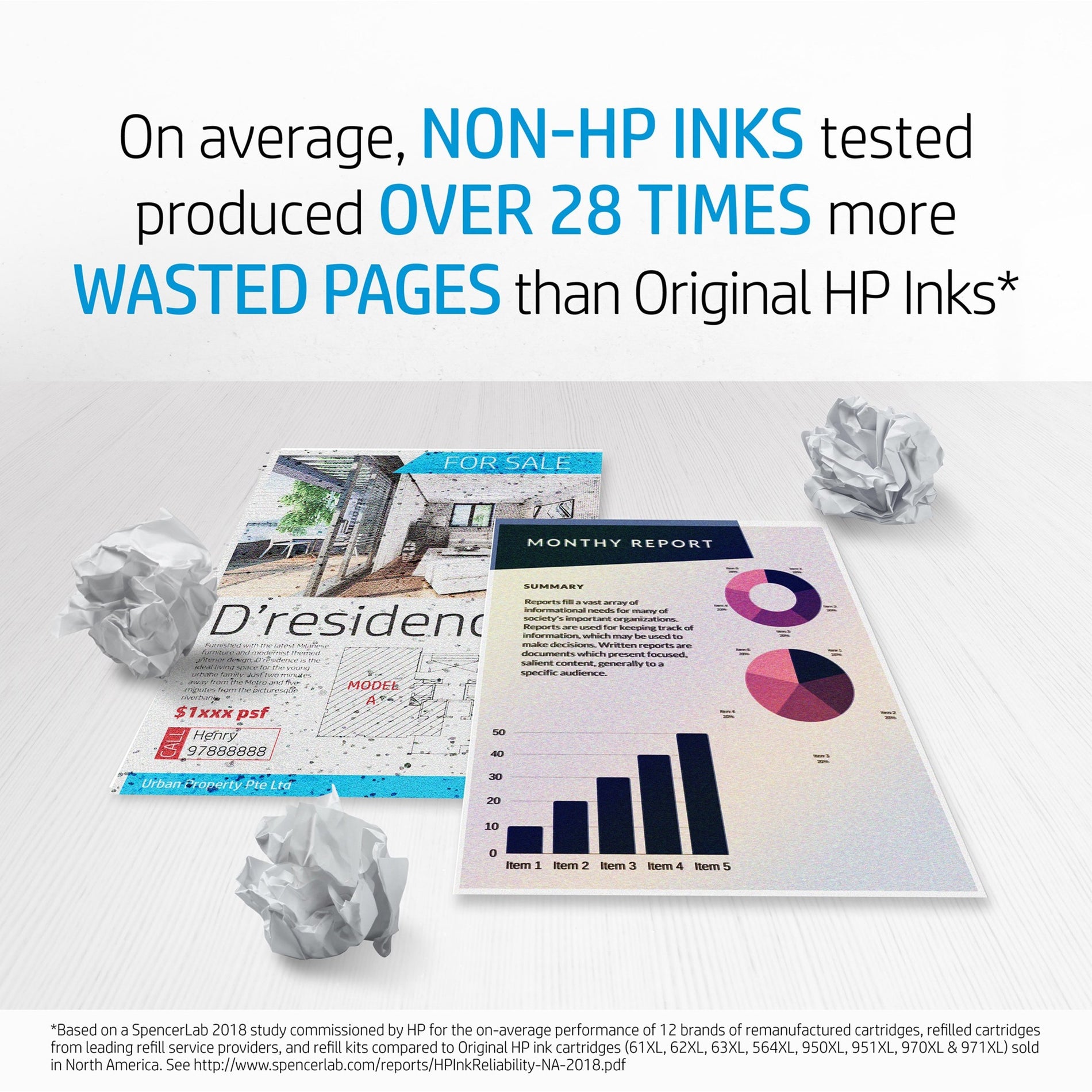 HP N9K01AN 65 Original Inkjet Ink Cartridge - Tri-color, 100 Pages
