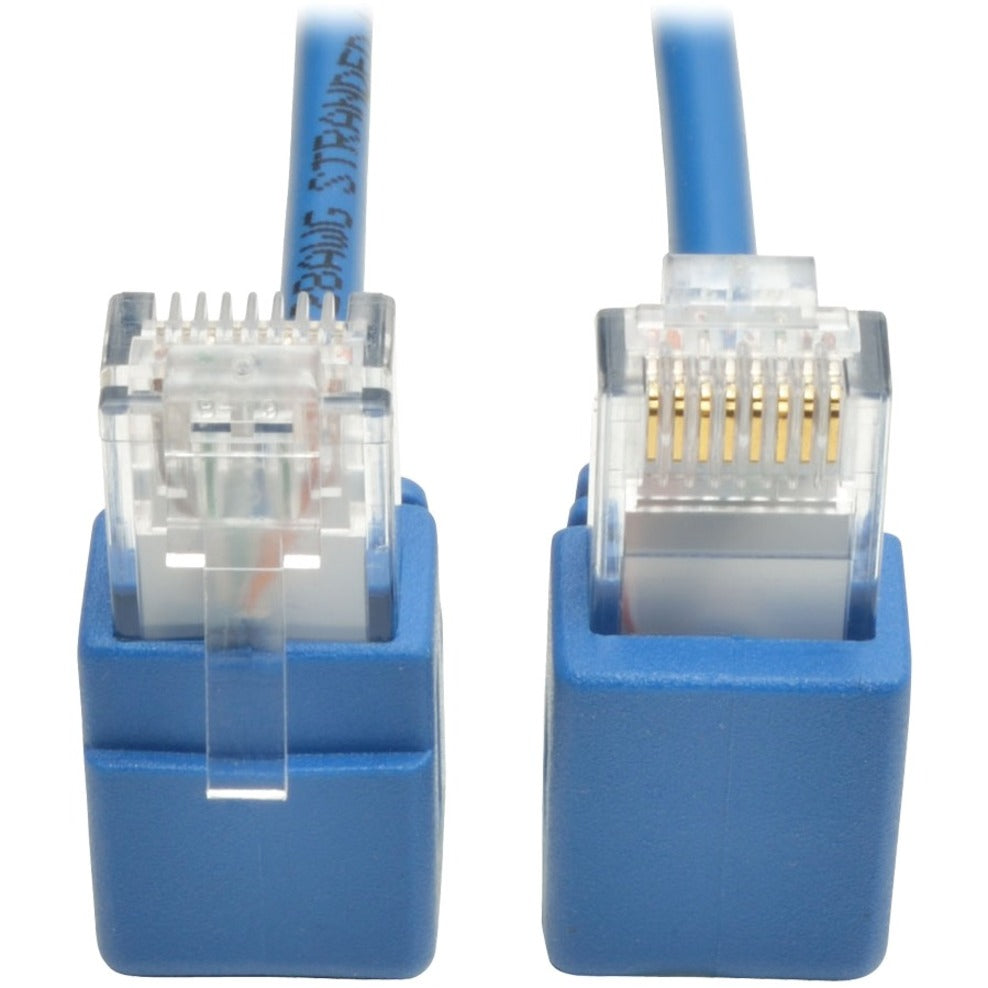 Tripp Lite N201-SR1-BL Cat.6 UTP Patch Network Cable, 1 ft, 1 Gbit/s, Blue