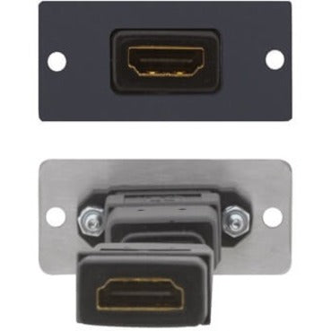 Kramer Faceplate Insert - Black - 1 x HDMI Port(s) (W-H(B))