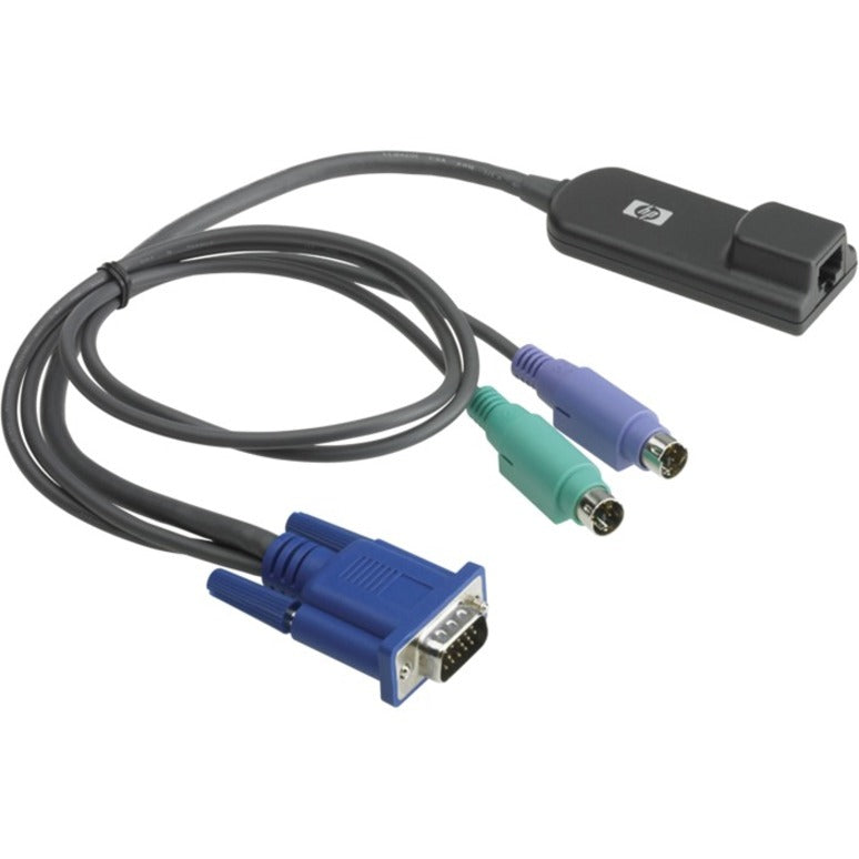 HPE AF654A KVM Console USB/Display Port Interface Adapter, AV/Data Transfer Adapter