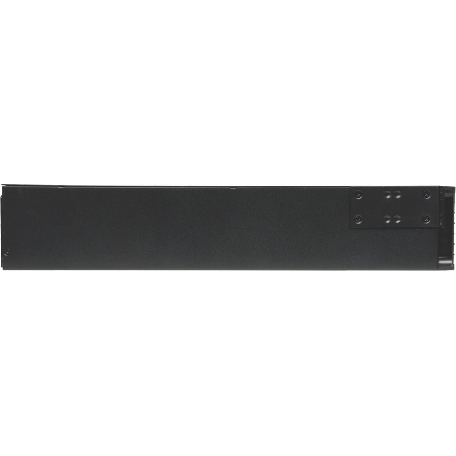 Tripp Lite UPS Smart Online 1500VA 1350W Rackmount 120V LCD USB DB9 Preinstalled SNMPWEBCARD 2URM (SU1500RTXLCDN) Right image