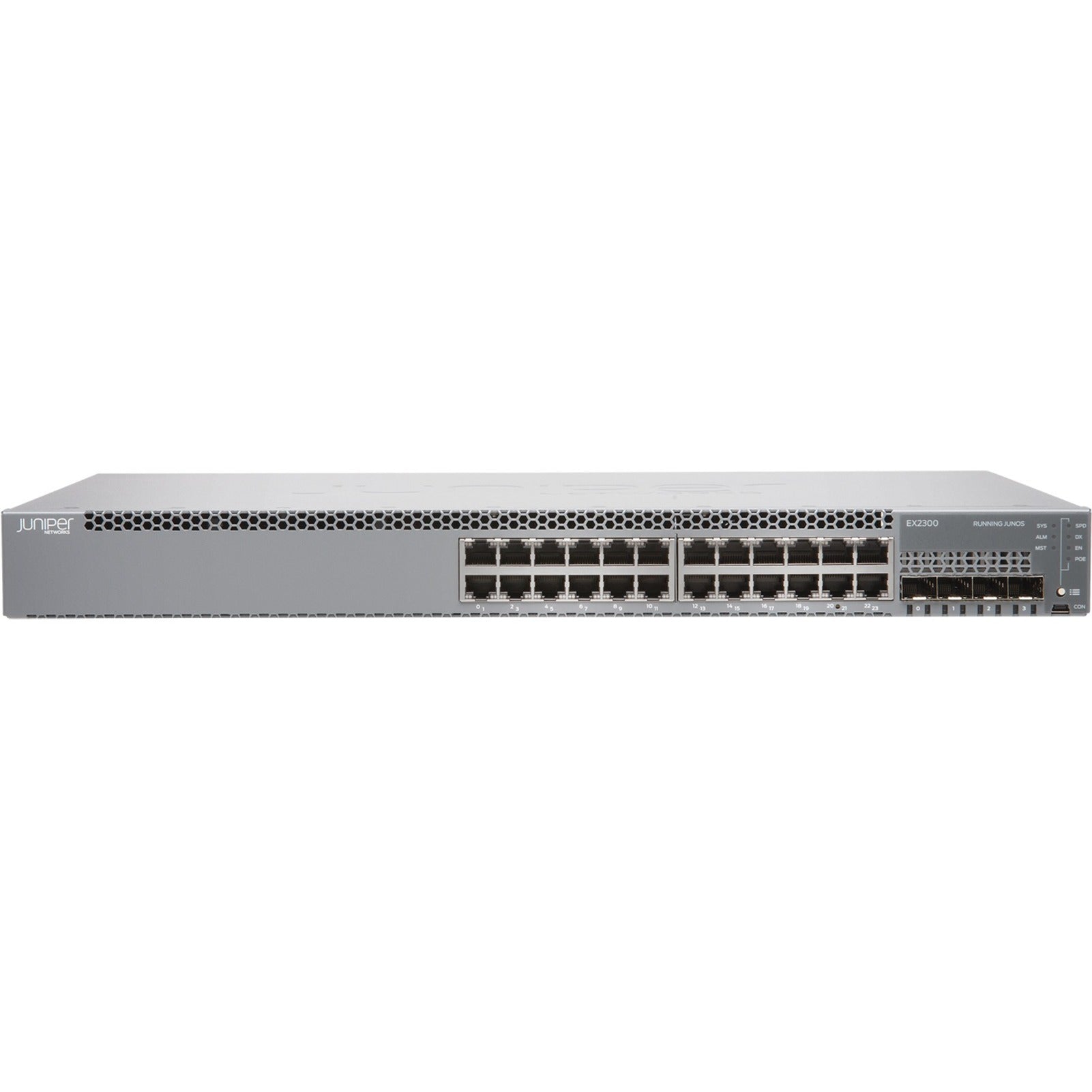 Juniper EX2300-24T Ethernet Switch, 24PT 10/100/1000-T 4X1/10G SFP+, Layer 3 Switch