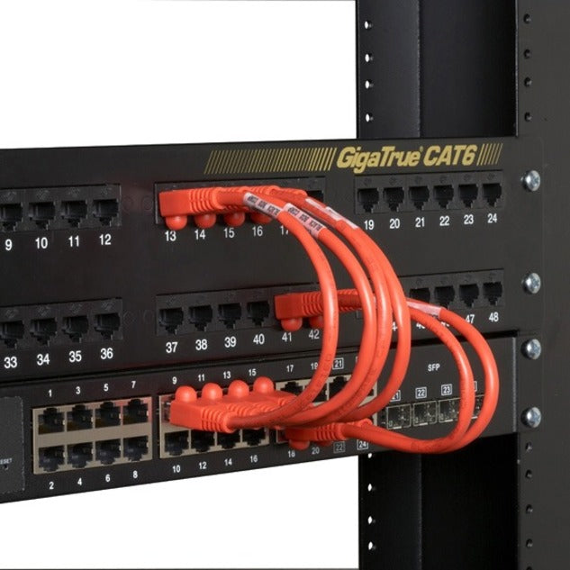 Black Box EVNSL647-06IN GigaTrue Cat.6 UTP Patch Network Cable, 9" Length, 1 Gbit/s Data Transfer Rate