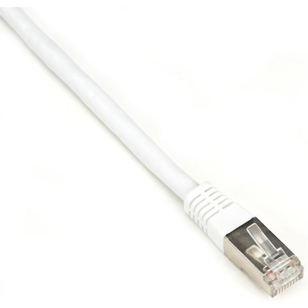 Black Box EVNSL0272WH-0002 SlimLine Cat.6 (S/FTP) Patch Network Cable, 2 ft, EMI/RF Protection, White