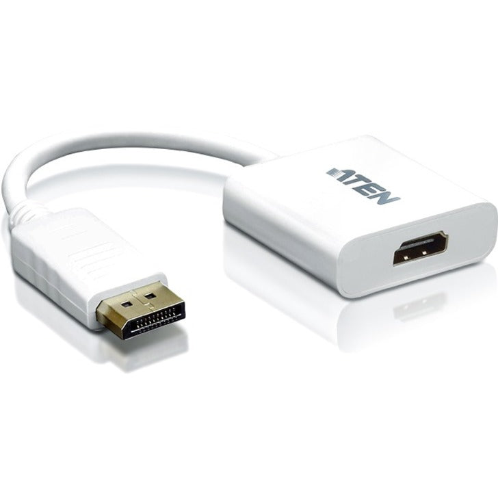 ATEN VC985 DisplayPort to HDMI Adapter, Audio/Video Device, Notebook, White